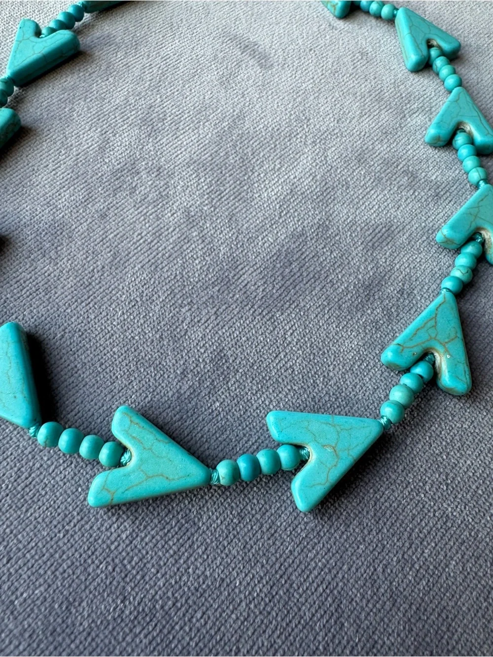 NWOT Tuckernuck Texas Arrow Turquoise Necklace